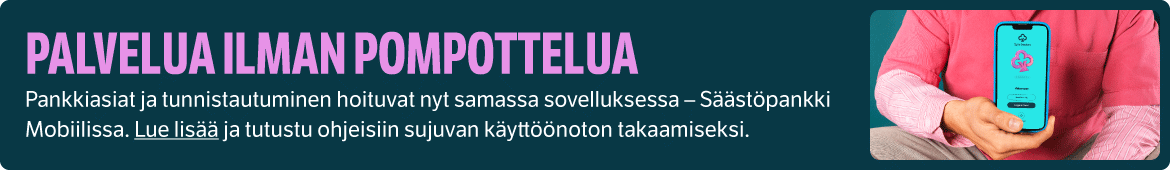 Säästöpankin brändikuva.